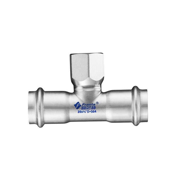 สแตนเลส V หญิงเกลียวทีฟิตติ้ง